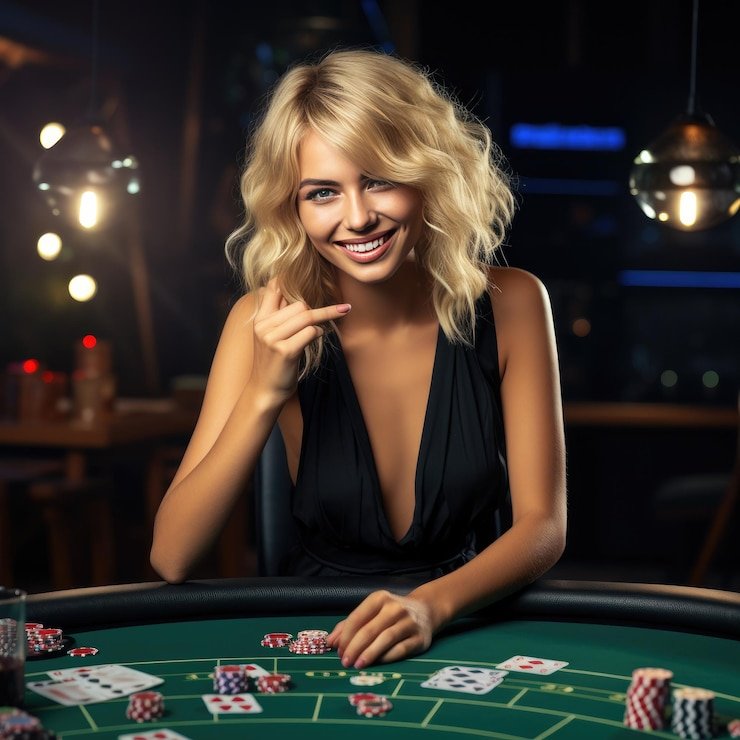Studio live dealer bibit4d dengan dealer profesional dan kamera HD beresolusi tinggi